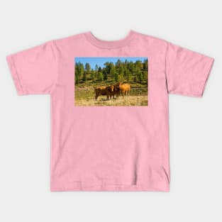 Italian Alpine Cows Kids T-Shirt